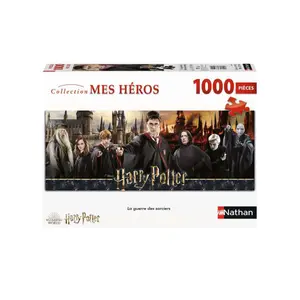 1000 pieces puzzle the wizard war / harry potter Ravensburger image-0