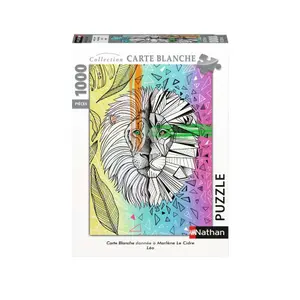 1000 pieces puzzle leo / marlène le cidre - carte blanche collection Ravensburger image-0