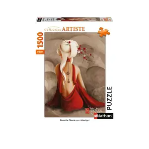 Puzzle of 1500 pieces flowery branch / misstigri Ravensburger image-1