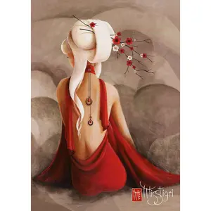 Puzzle of 1500 pieces flowery branch / misstigri Ravensburger image-0