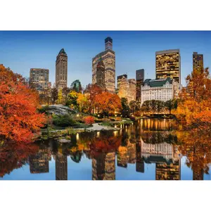 1500 piece puzzle new york in autumn Ravensburger image-1