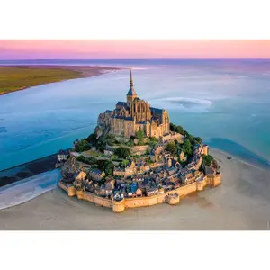1500 pieces puzzle le mont-saint-michel Ravensburger image-1