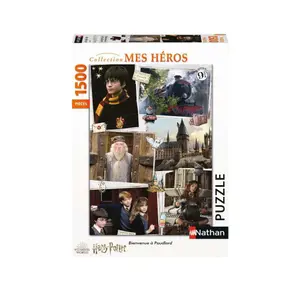 1500 piece puzzle welcome to Hogwarts / harry potter Ravensburger image-0