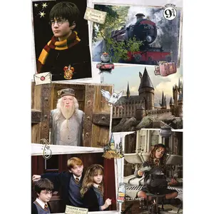 1500 piece puzzle welcome to Hogwarts / harry potter Ravensburger image-1
