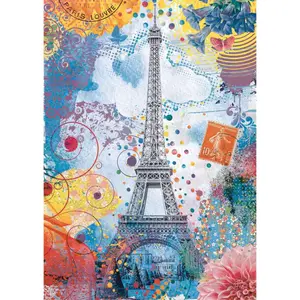 1500 pieces eiffel tower puzzle Ravensburger image-1