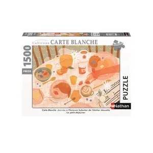 1500 pieces breakfast puzzle / florence sabatier - collection carte blanche Ravensburger image-0