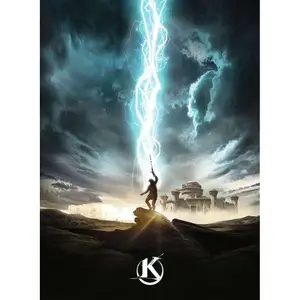 500 pieces puzzle nathan arthur pendragon and the sword excalibur / kaamelott Ravensburger image-0