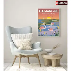 1000-piece puzzle n poster de la camargue/louis l'affiche Ravensburger image-2