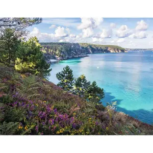 Puzzle 2000 pieces beach of crozon Ravensburger image-1