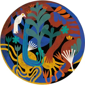 500-piece puzzle -round - change / little sun Ravensburger image-0