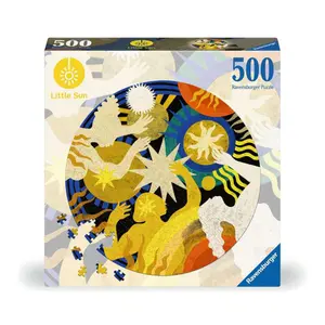 500-piece round puzzle - get involved Ravensburger Little Sun image-1