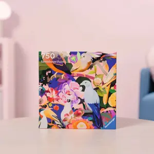 750-piece puzzle - art &amp; soul - birdwatching Ravensburger image-2