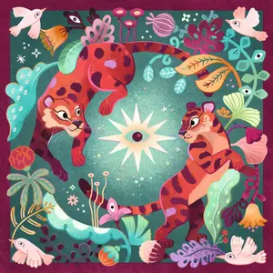 750-piece puzzle - art &amp; soul - animal dreams Ravensburger image-0