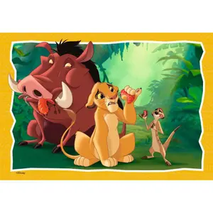 2x24 pieces puzzle the story of life / disney the lion king Ravensburger image-0