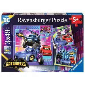 3x49-piece puzzle appealing to all batwheels Ravensburger ! image-4