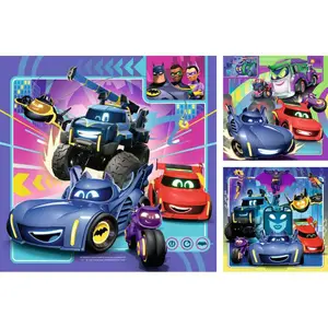 3x49-piece puzzle appealing to all batwheels Ravensburger ! image-0