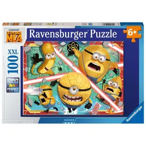 100-piece puzzle - merciless times ahead / me, ugly and nasty 4 Ravensburger image-1