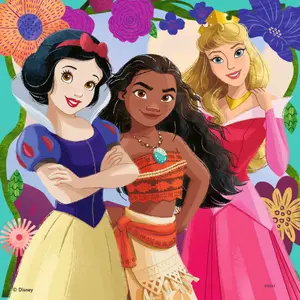 3x49 pieces puzzle Ravensburger Girl Power ! / Disney Princesses image-2