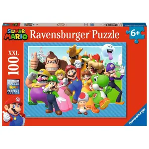 100-piece puzzle - let's- a- go! / super mario Ravensburger image-1