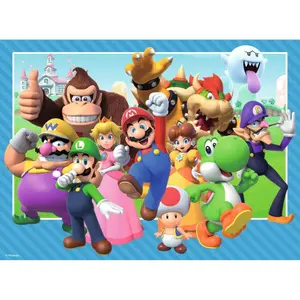 100-piece puzzle - let's- a- go! / super mario Ravensburger image-0