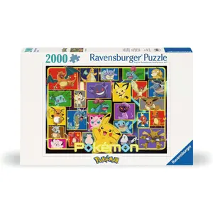 2000-piece puzzle - luminous pokémon Ravensburger image-0