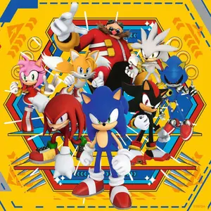 3x49 pieces puzzle - sonic adventures Ravensburger image-2