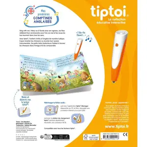 mes premières comptines anglaises tiptoi® educational games Ravensburger image-1