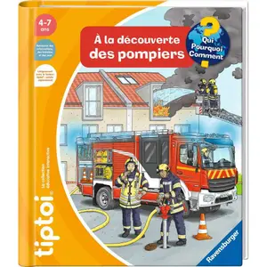 Educational games to discover the tiptoi® firefighters Ravensburger image-0