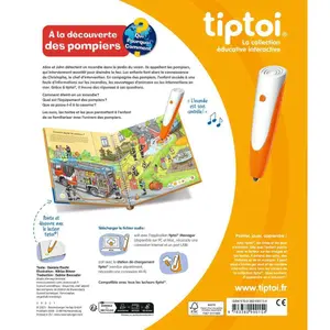 Educational games to discover the tiptoi® firefighters Ravensburger image-1