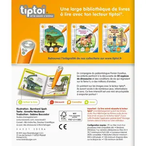 Mini doc' educational games - tiptoi® dinosaurs Ravensburger image-3