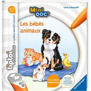Mini doc' educational games - tiptoi® baby animals Ravensburger image-2