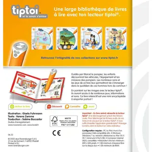 Mini doc' educational games - tiptoi® firefighters Ravensburger image-1