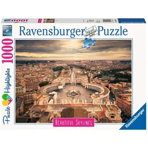 1000-piece puzzle Ravensburger Rome image-1
