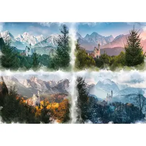 Puzzle da 18.000 pezzi Ravensburger Un Château au Fil des Saisons XXL image-2
