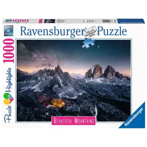 Les tre cime di lavaredo 1000-piece puzzle, Dolomites Ravensburger Dolomites image-0