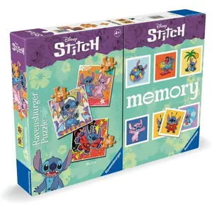 Puzzle and memory games Ravensburger Disney Stitch (x3) image-1