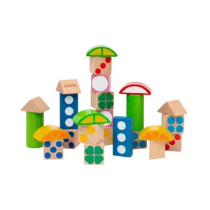 Patterned building blocks - bucket Ravensburger image-2