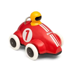 Red push &amp; go racing car Ravensburger image-1