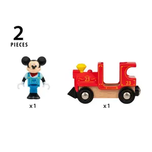 Mickey mouse &amp; locomotive / disney Ravensburger image-0