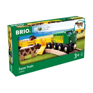 Train of farm animals Ravensburger image-0