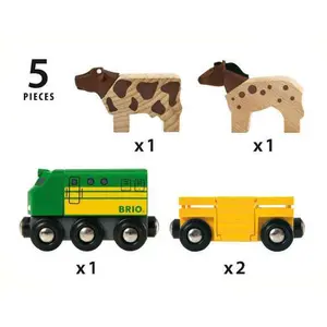 Train of farm animals Ravensburger image-3
