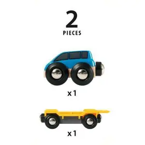 Car transport wagon with ramp Ravensburger image-2