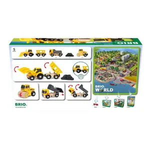 Car sets set of 3 construction machines Ravensburger image-1