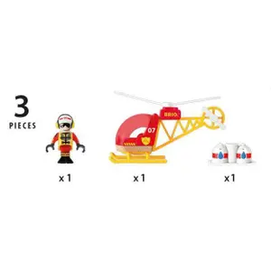 Fire department helicopter Ravensburger image-1