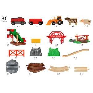 Circuit de la Ferme et Locomotive à pile Ravensburger
