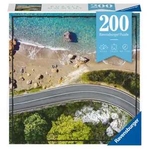 200 pieces road and sea puzzle Ravensburger image-0
