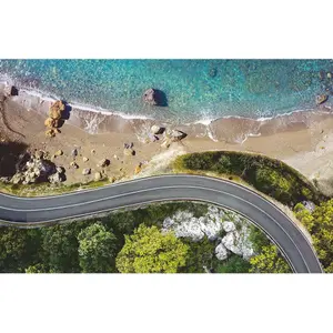 200 pieces road and sea puzzle Ravensburger image-1