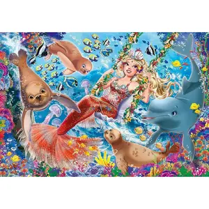 Puzzle 2 x 48 pièces Ravensburger Sirenas image-1