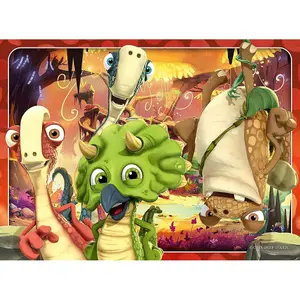 12-16-20-24 piece progressive puzzle Ravensburger Gigantosaurus image-2