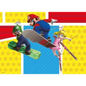 Puzzle 4 x 100 pieces multi Ravensburger Super Mario image-1